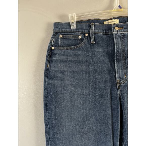 Madewell The Perfect Vintage Straight Leg Jeans Mayfield Wash Size 33 Classic - Picture 6 of 10